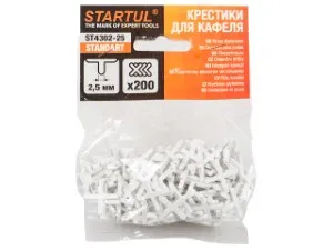 Крестики д/кафеля 4,0мм 100шт STARTUL STANDART (ST4302-40) (ST4302-40)