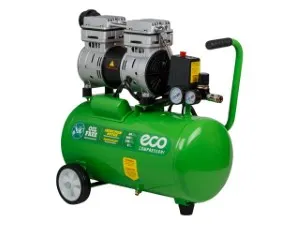 Компрессор ECO AE-25-OF1 (140 л/мин, 8 атм, коаксиальный, безмасляный, ресив. 24 л, 220 В, 0,8 кВт) (AE-25-OF1)