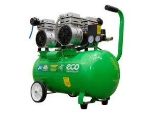 Компрессор ECO AE-50-OF1 (280 л/мин, 8 атм, коаксиальный, безмасляный, ресив. 50 л, 220 В, 1,6 кВт) (AE-50-OF1)