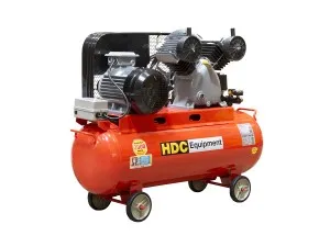 Компрессор HDC HD-A103 (600 л/мин, 10 атм, ременной, масляный, ресив. 100 л, 380 В, 3.30 кВт) (HD-A103)