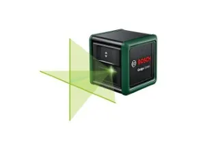 Нивелир лазерный BOSCH Quigo Green Basic с держателем в кор. (проекция: крест, до 12 м, +/- 0.60 мм/м, резьба 1/4