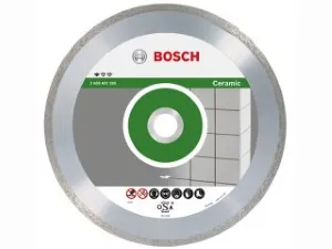 Алмазный круг 115х22 мм по керамике сплошн. STANDARD FOR CERAMIC BOSCH (сухая резка) (2608602201)