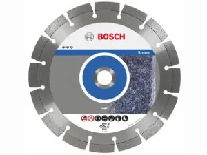 Алмазный круг 125х22 мм по камню сегмент. STANDARD FOR STONE BOSCH ( сухая резка) (2608602598)