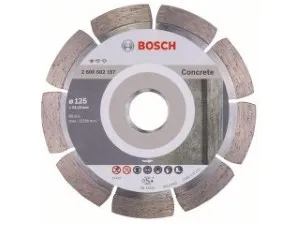 Алмазный круг 125х22 мм по бетону сегмент. STANDARD FOR CONCRETE BOSCH ( сухая резка) (2608602197)