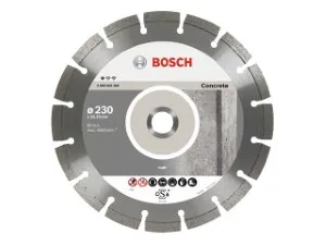 Алмазный круг 230х22,23 мм по бетону сегмент. Standard for Concrete BOSCH ( сухая резка) (2608602200)