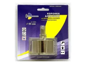 Коронка алмазная  d 65 мм по керамике и кафелю TRIO-DIAMOND (400065)