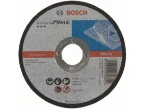 Круг отрезной 115х2.5x22.2 мм для металла Standard BOSCH (2608603164)