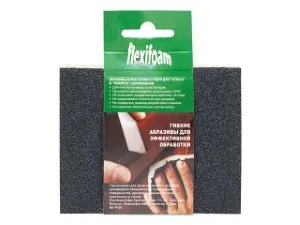 Губка абразивная 120х98х13мм P180 Soft Pad Flexifoam (14737)