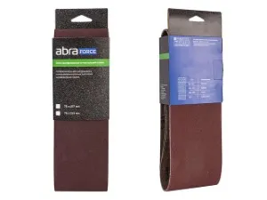 Шлифлента 75х457  P120 ткань 3 шт. ABRAforce (AM99060)