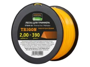 Леска ф 2.0 мм х 390 м треуг. сеч. STARTUL GARDEN (ST6049-20)