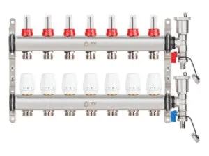 Коллекторная группа AVE136, 7 вых. AV Engineering (PRO серия) (AVE13600107)