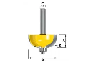 Фреза с подш.15,9х8мм (MAKITA)