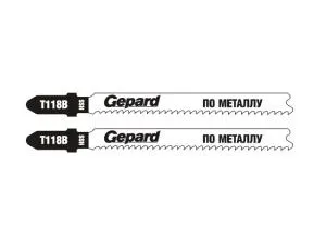 Пилка лобз. по металлу T118B (2 шт.) GEPARD