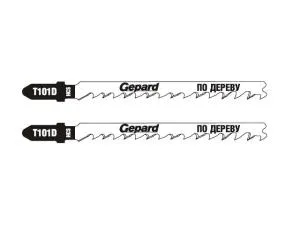 Пилка лобз. по дереву T101D (2 шт.) GEPARD