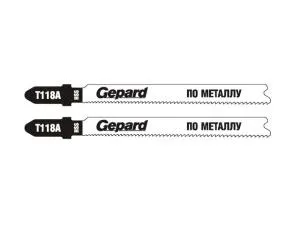 Пилка лобз. по металлу T118А (2 шт.) GEPARD