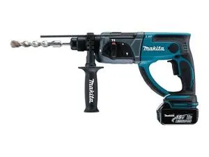 Аккум. перфоратор MAKITA DHR 202 RF в чем. (18.0 В, 1 акк., 3.0 А/ч Li-Ion, 1.9 Дж, вес 3.5 кг)