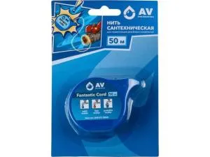 Нить сантехническая 50 м, Fantastic Cord, AV Engineering