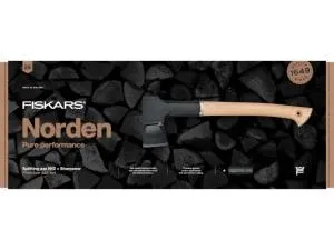 Топор-колун Norden N12 FISKARS+точилка (комплект)