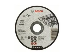 Круг отрезной 125х0.8x22.2 мм для нерж. стали Best BOSCH ( прямой, Rapido)