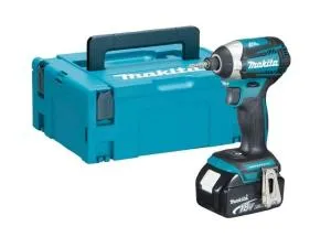 Аккум. шуруповерт MAKITA LXT DTD 154 RFE в чем. (18.0 В, 2 акк., 3.0 А/ч Li-Ion, 3 скор., 175 Нм, шурупы до 13 мм)