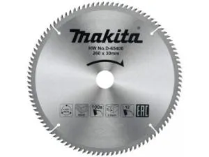 Диск пильный  260x30x2.6/1.8x100T по дереву MAKITA