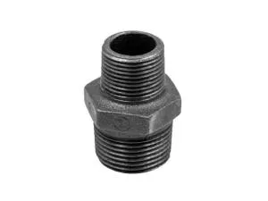 Ниппель ред. 3/4" х 1/2" нар.-нар. чугун черн., AV Engineering