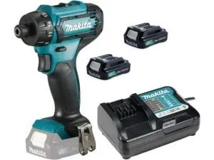 Аккум. шуруповерт MAKITA CXT DF 033 DWAE в чем. (12.0 В, 2 акк., 2.0 А/ч Li-Ion, 2 скор., 30 Нм, шурупы до 8 мм)