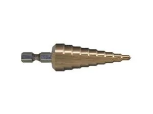 Сверло ступенчатое HSS-TiN с прямым желобком, 4-20, 1/4" (MAKITA)