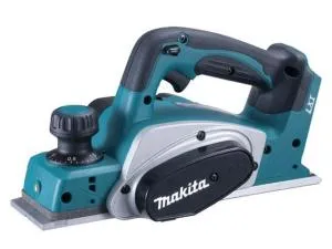 Аккум. рубанок MAKITA LXT DKP 180 Z в кор. (18.0 В, БЕЗ АККУМУЛЯТОРА, 14.000 об/мин, ширина: 82 мм, макс.глубина: 2,5 мм, 3,4 кг.)